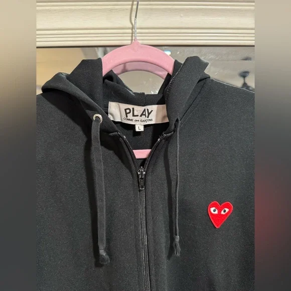 Brand new PLAY COMME des GARÇONS Zip Up Hoodie - Picture 5 of 6